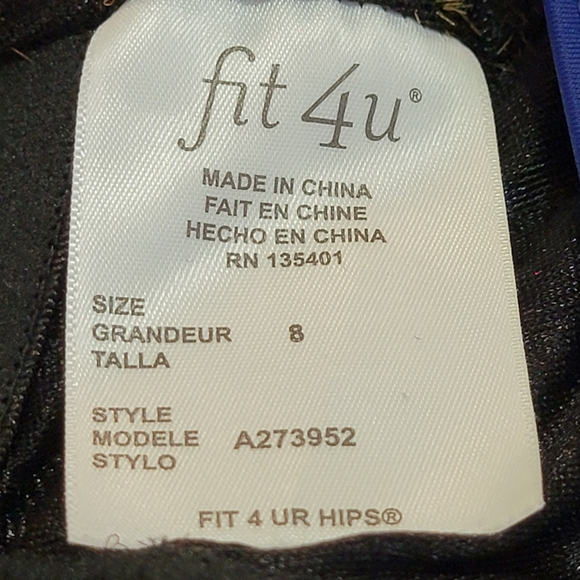 Fit 4 ur Hips Swimsuit Womens 8 Blue 3 Tiered Swim Romper One Piece Built In Bra - Picture 8 of 9